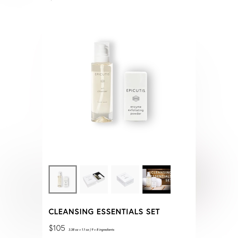 Epicutis Cleansing Essentials Set